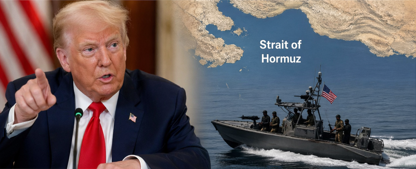 Trump Orders US Forces to Open Fire on Small Vessels in Strait of Hormuz
