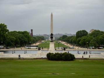 Trump National Mall vandalism claim contradicted by photos of his own July 4 rally site