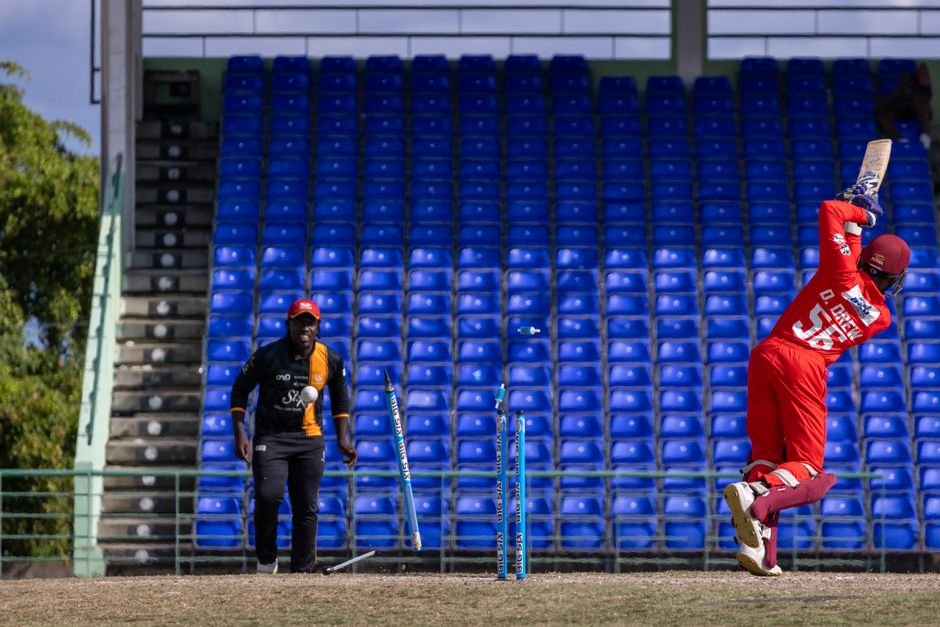 West Indies Test captain Roston Chase speaking at a press conference in Mirpur before the Bangladesh series