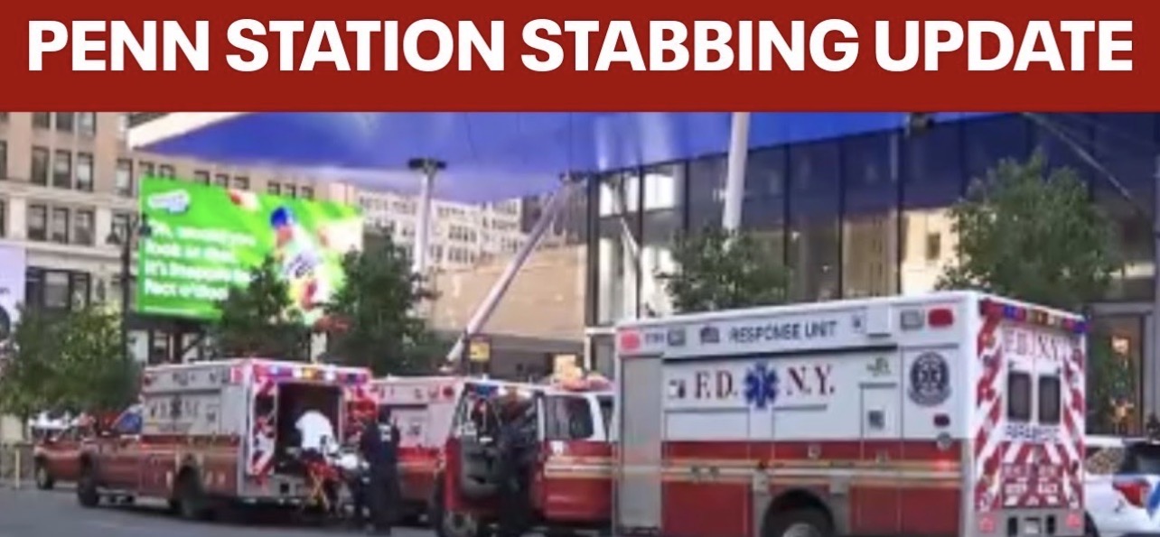 BREAKING: Mass Stabbing at New York’s Penn Station Leaves Multiple Injured; Suspect in Custody