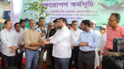 কথায় নয়, বর্তমান সরকার কাজে বিশ্বাসী: ভূমি ও পার্বত্য প্রতিমন্ত্রী ব্যারিস্টার মীর হেলাল