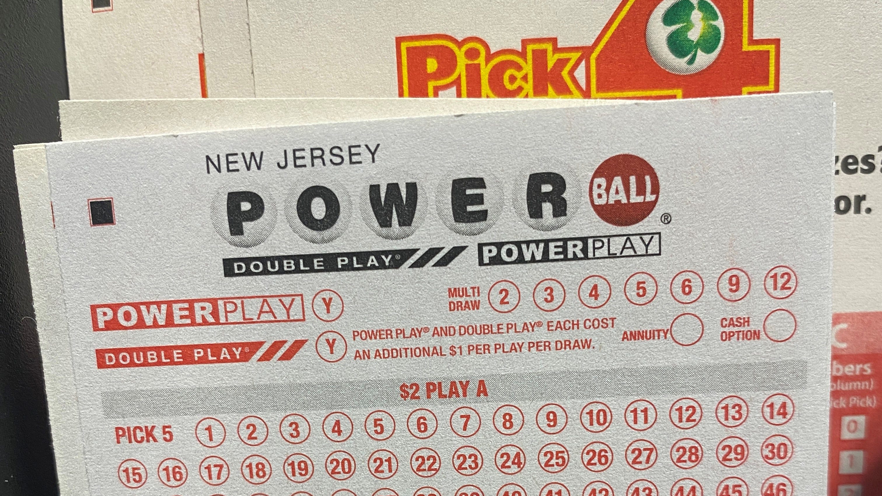 Powerball lottery tickets and drawing results for Saturday July 18 2026 with jackpot near $530 million