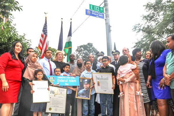New York Street Renamed in Honor of Slain NYPD Officer Didarul Islam