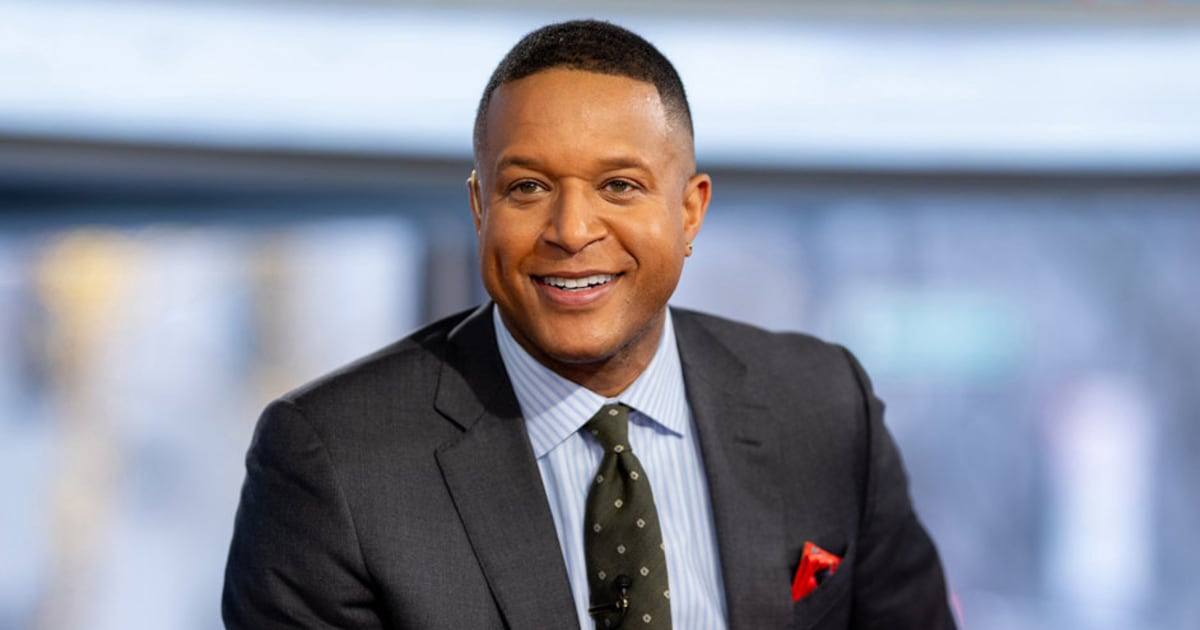 Craig Melvin at the TODAY show studio in New York, where a man was arrested after allegedly shouting a racial slur at the co-anchor.